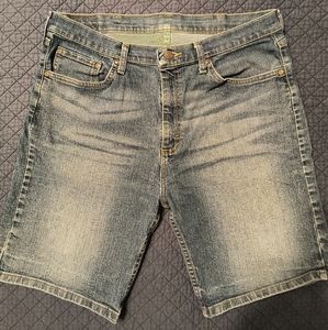 Men's Wrangler Relaxed fit Blue jean Shorts, 34